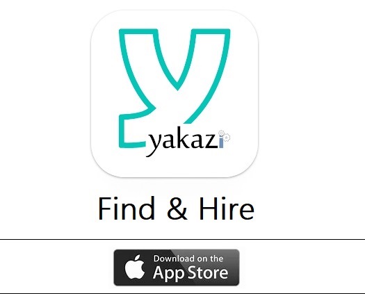 Yakazi Find & Hire_Download from Appstore